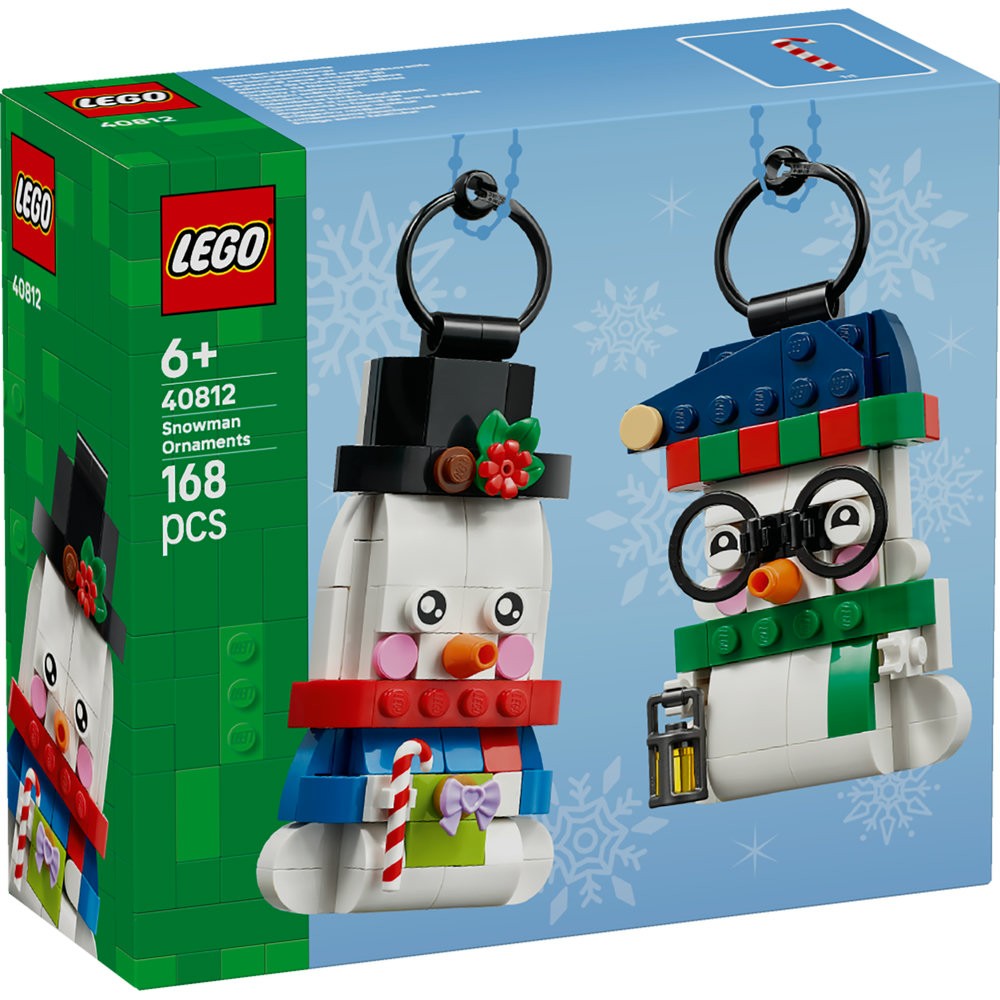 40812 Snowman Ornaments
