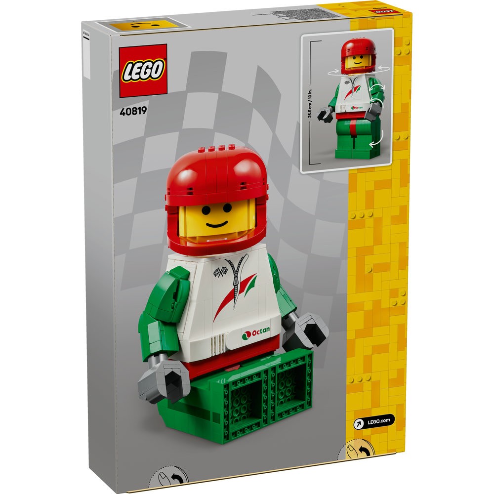 40819 Up-Scaled Racing Driver Minifigure