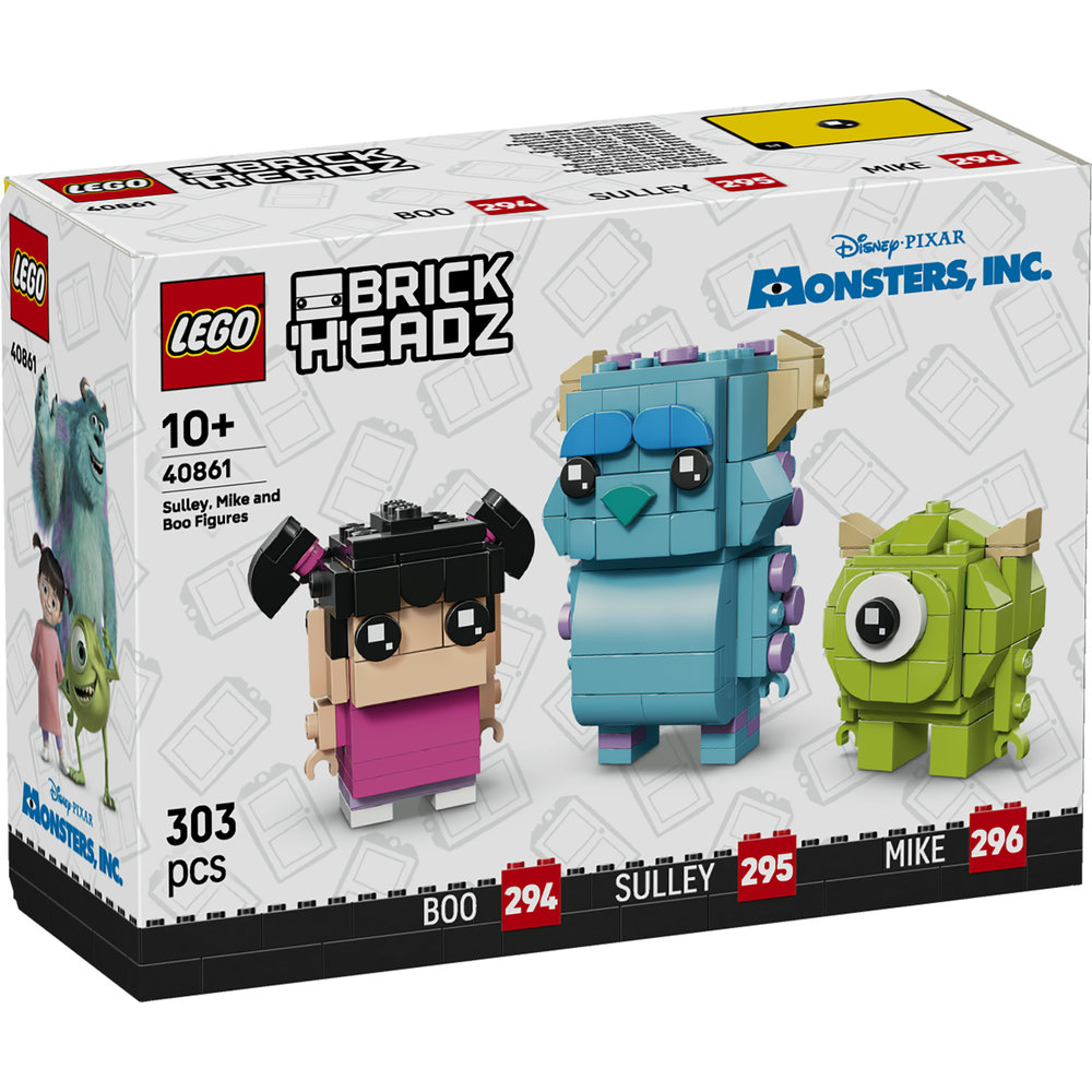 40861 Sulley, Mike and Boo Figures