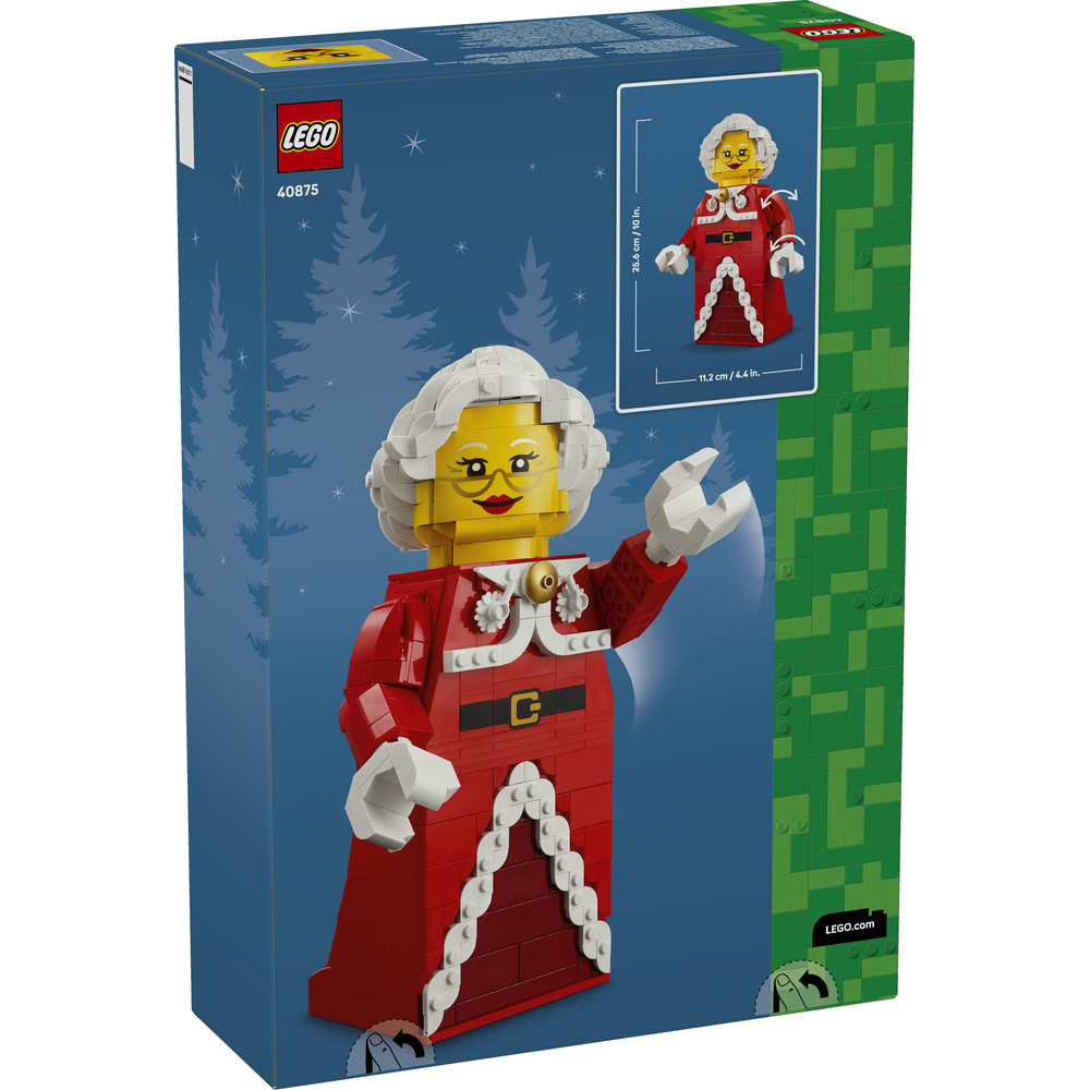 40875 Up-Scaled Mrs. Claus Minifigure
