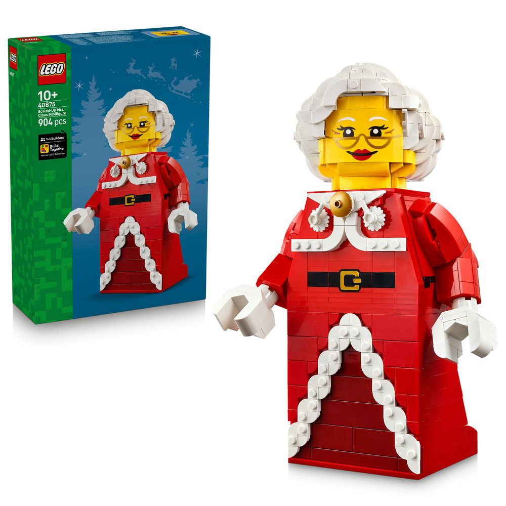 40875 Up-Scaled Mrs. Claus Minifigure