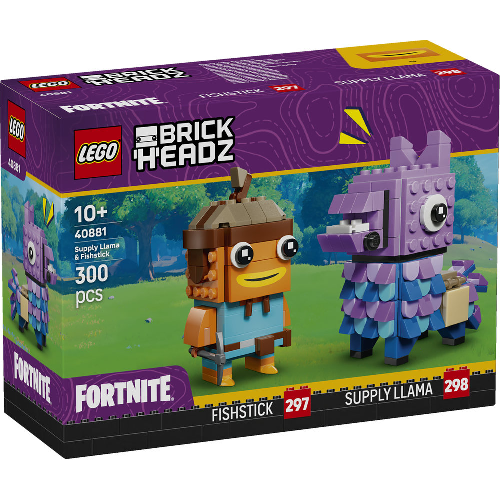 40881 Supply Llama & Fishstick Figures