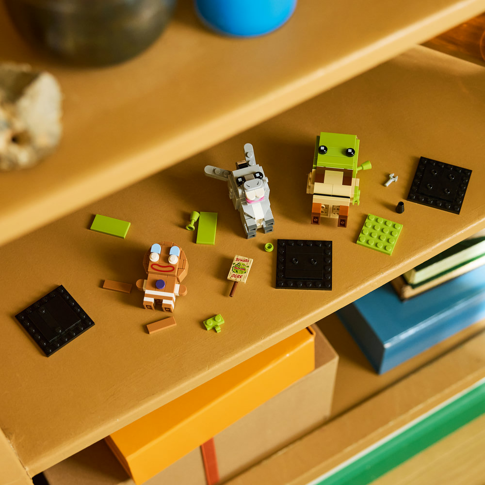 40923 Shrek, Donkey & Gingy Figures