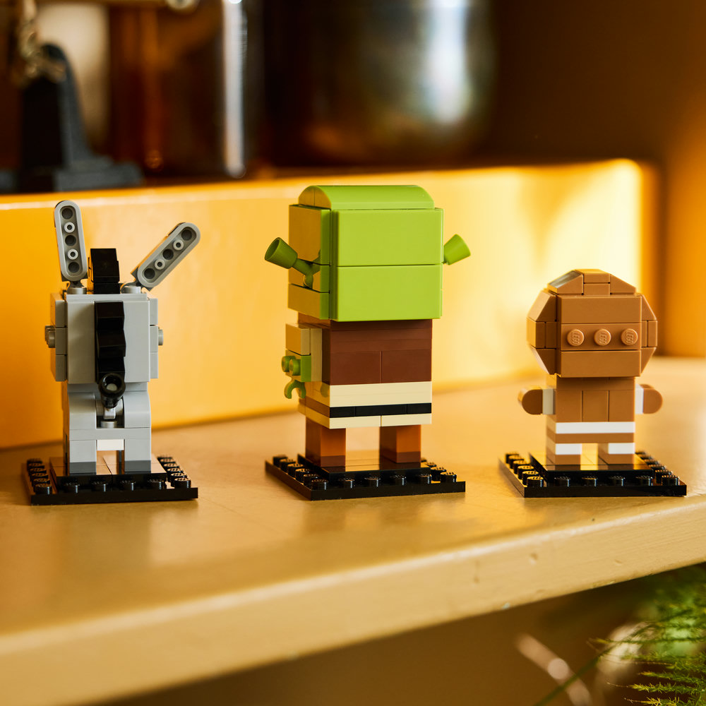 40923 Shrek, Donkey & Gingy Figures