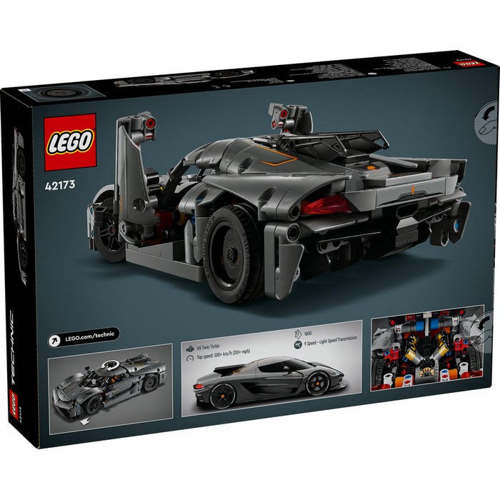 42173 Koenigsegg Jesko Absolut Gray Hypercar