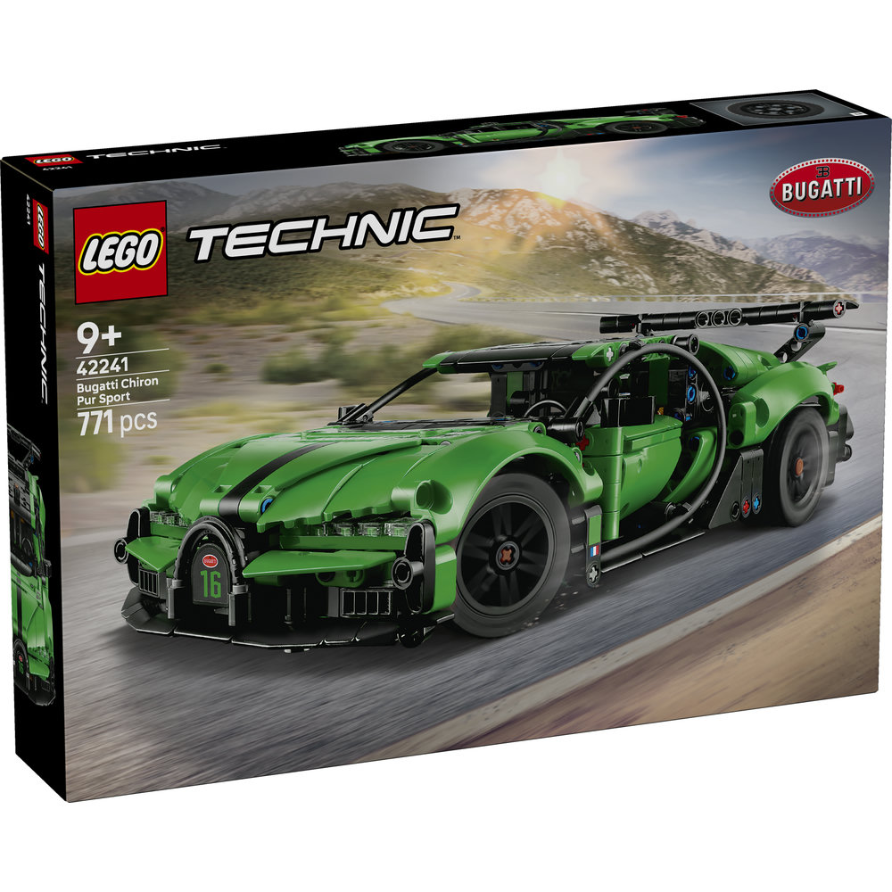 42241 Green Bugatti Chiron Pur Sport Hypercar