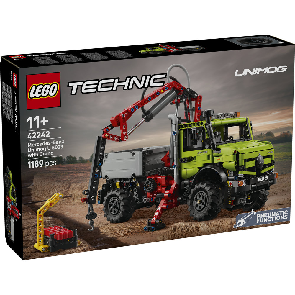 42242 Mercedes-Benz Unimog U 5023 with Crane