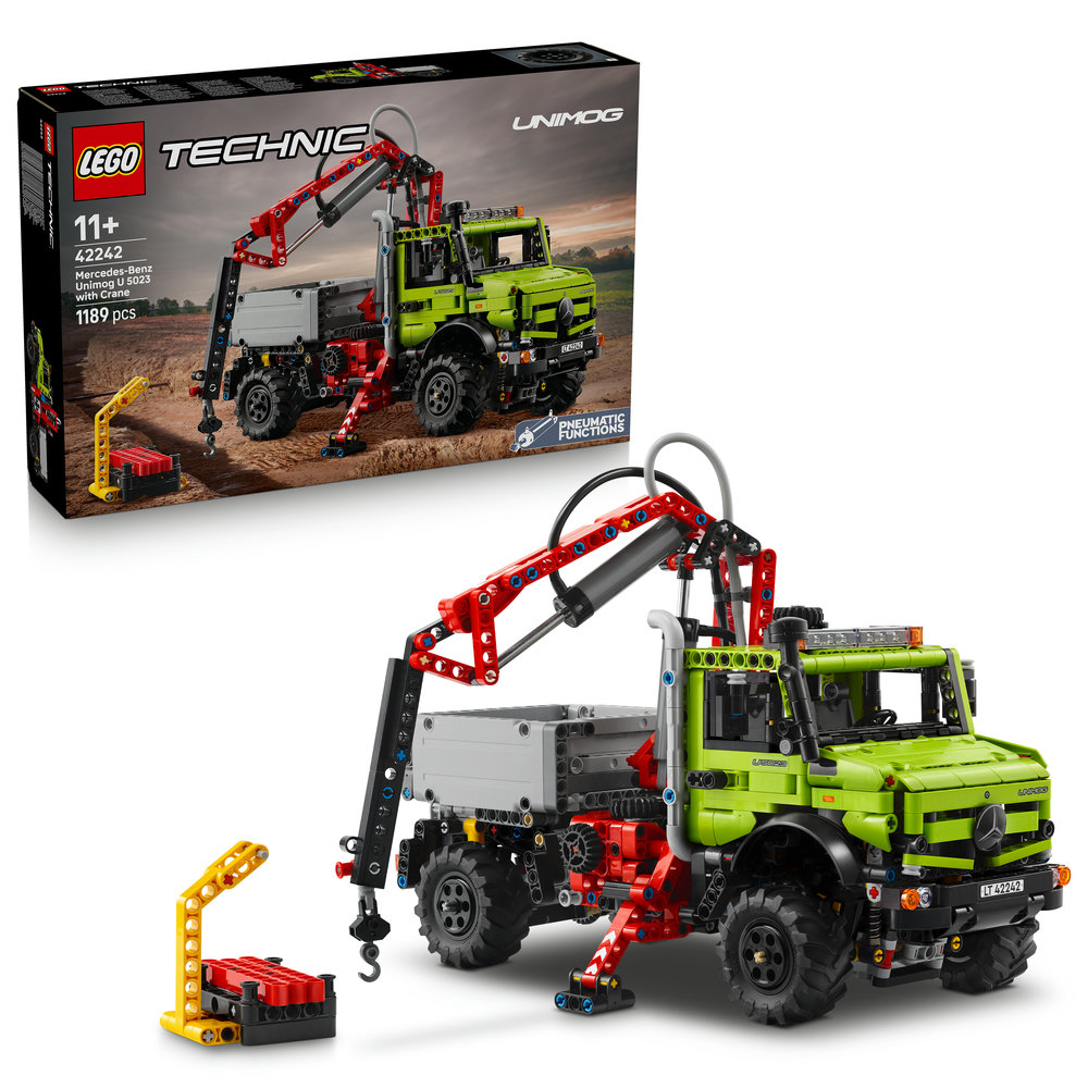 42242 Mercedes-Benz Unimog U 5023 with Crane