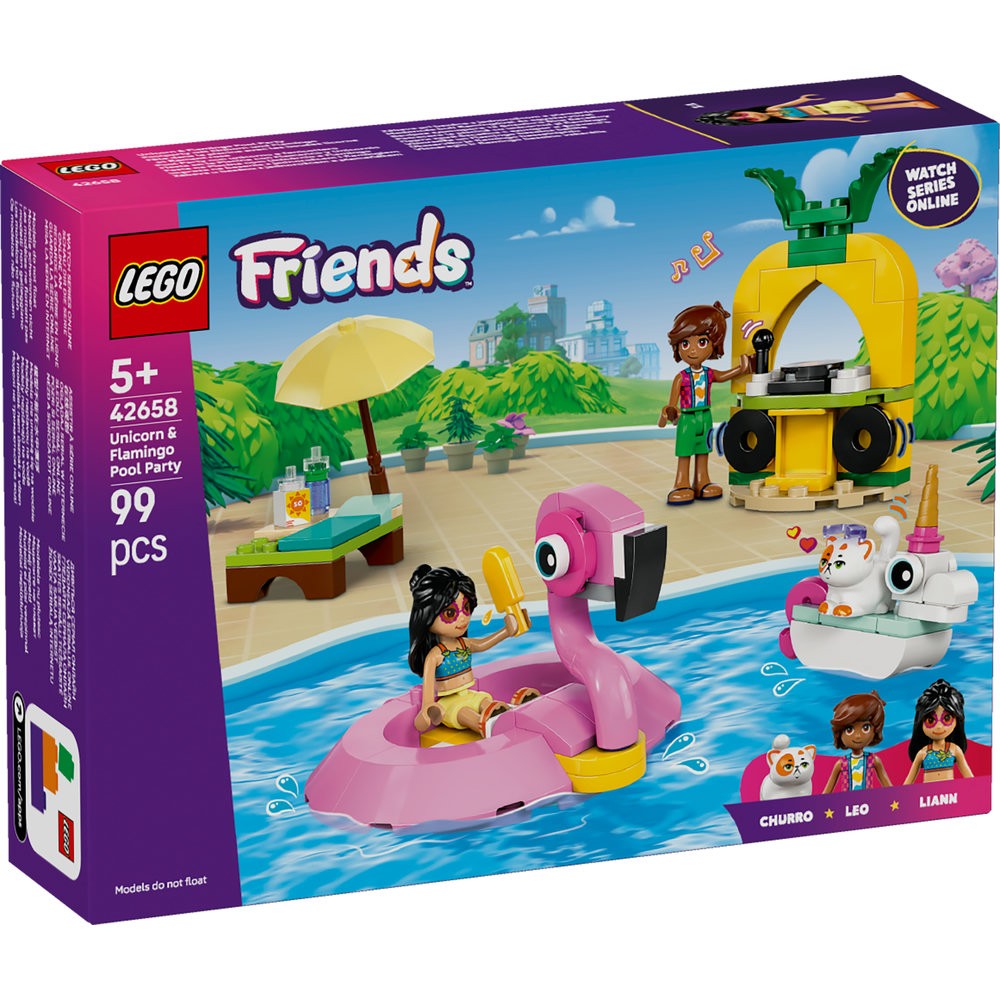 42658 Unicorn & Flamingo Pool Party