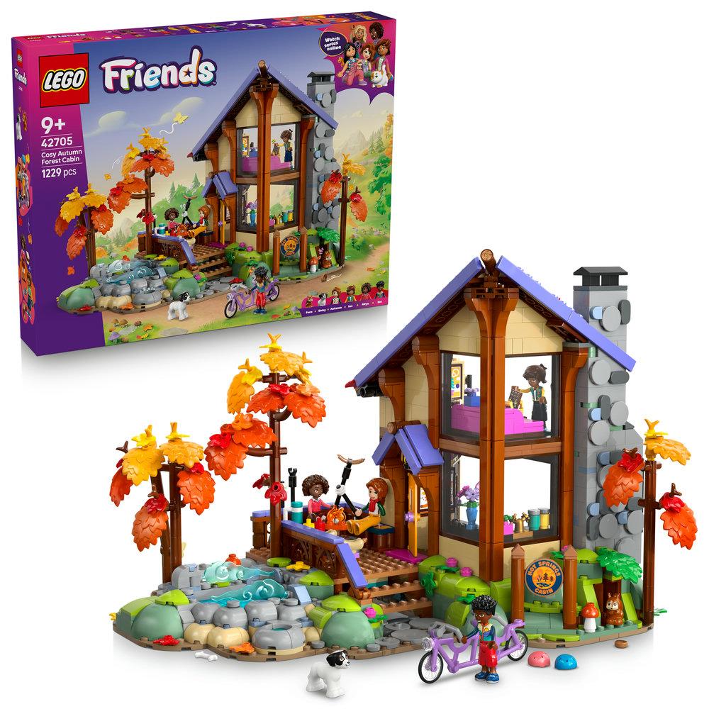 42705 Cosy Autumn Forest Cabin