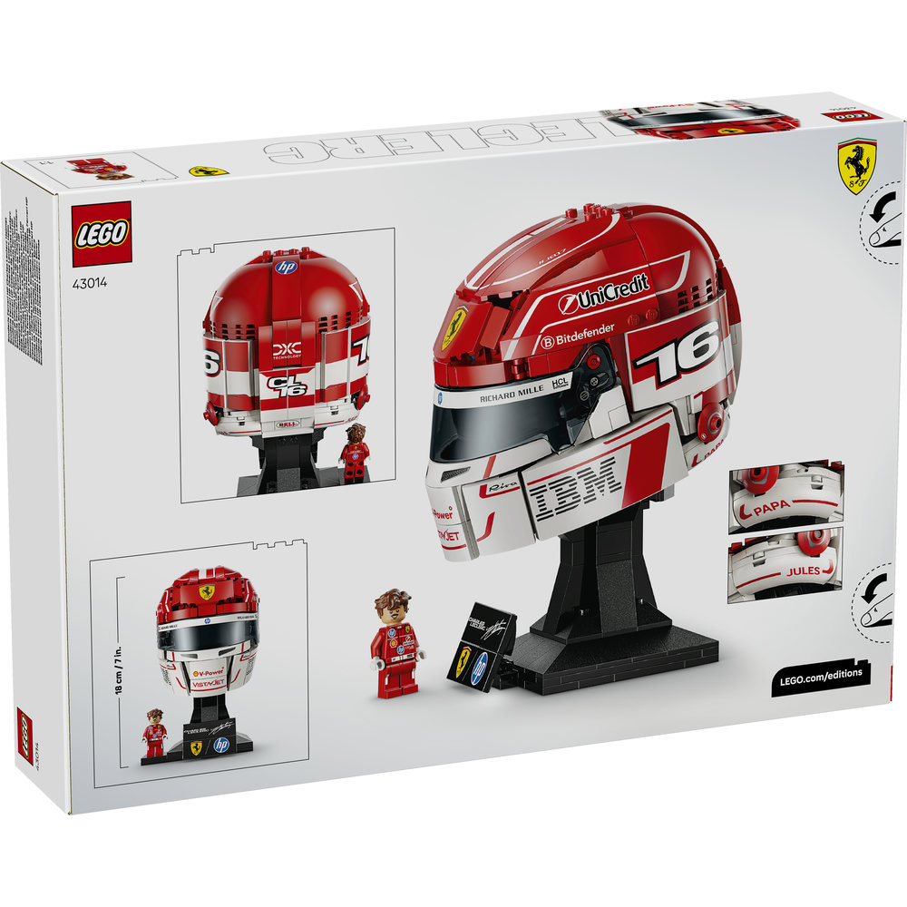 43014 Scuderia Ferrari HP Charles Leclerc Helmet