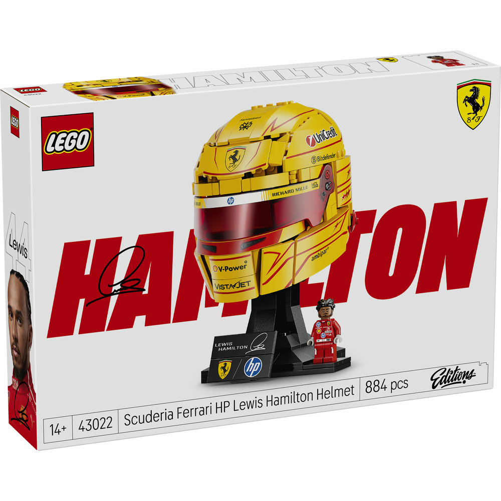 43022 Scuderia Ferrari HP Lewis Hamilton Helmet