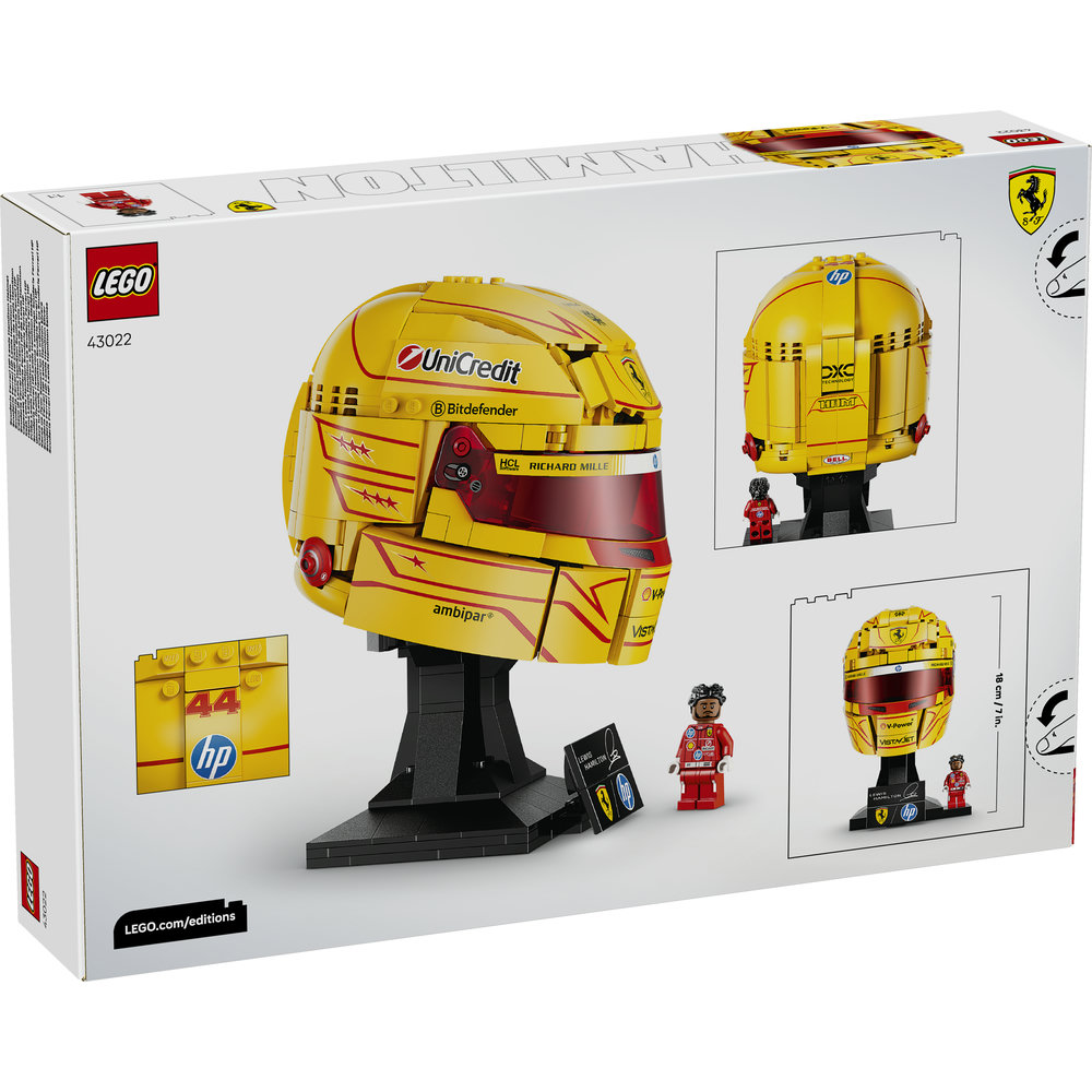 43022 Scuderia Ferrari HP Lewis Hamilton Helmet