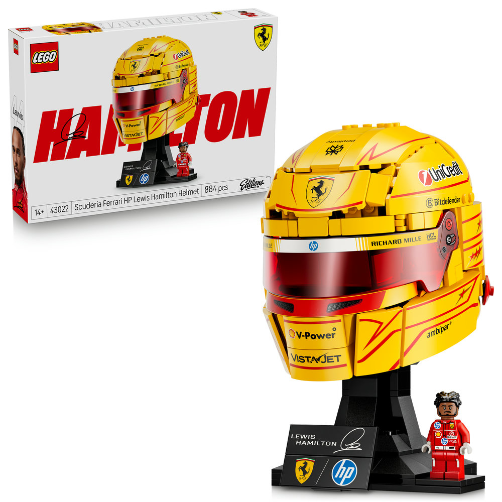 43022 Scuderia Ferrari HP Lewis Hamilton Helmet