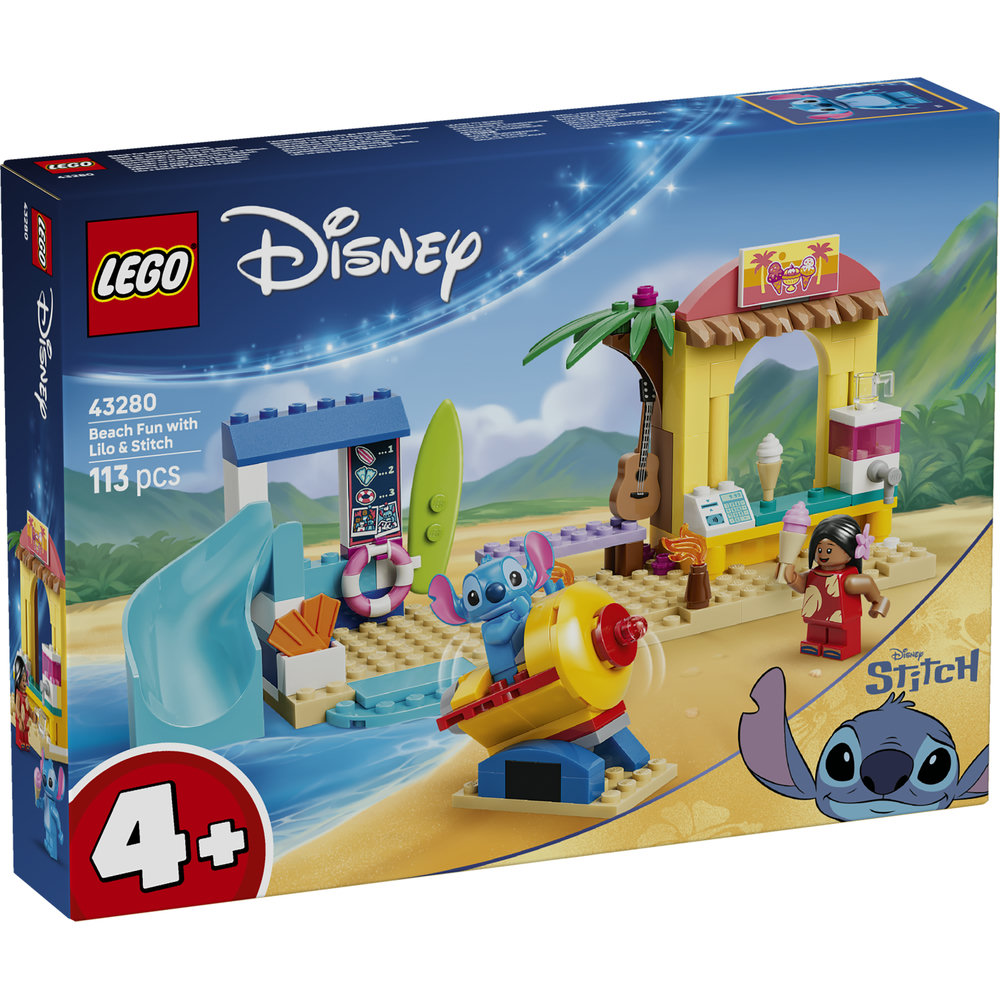 LEGO 43280 Beach Fun with Lilo & Stitch