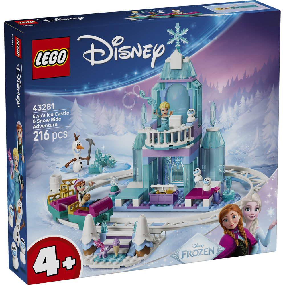 43281 Elsa's Ice Castle & Snow Ride Adventure