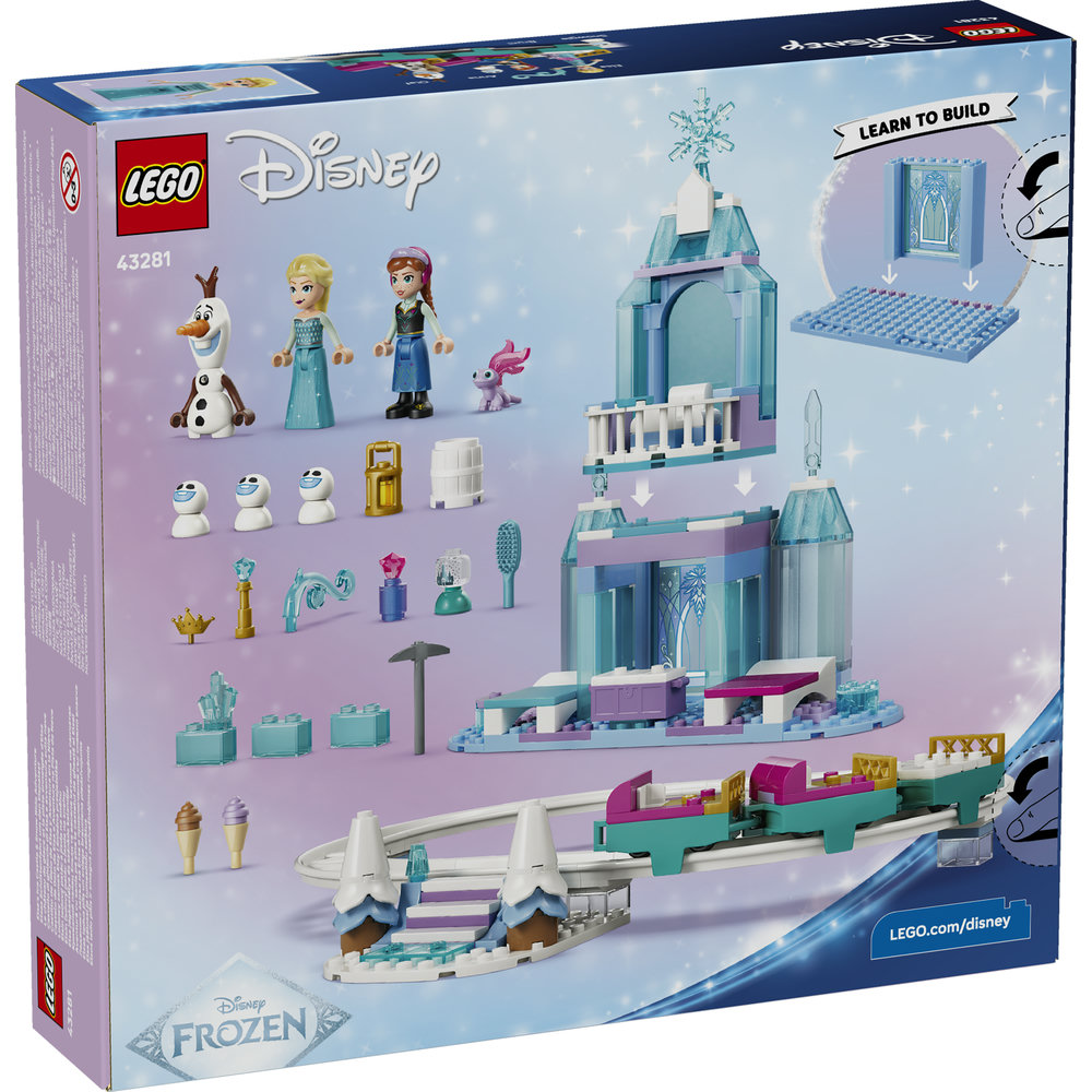 43281 Elsa's Ice Castle & Snow Ride Adventure