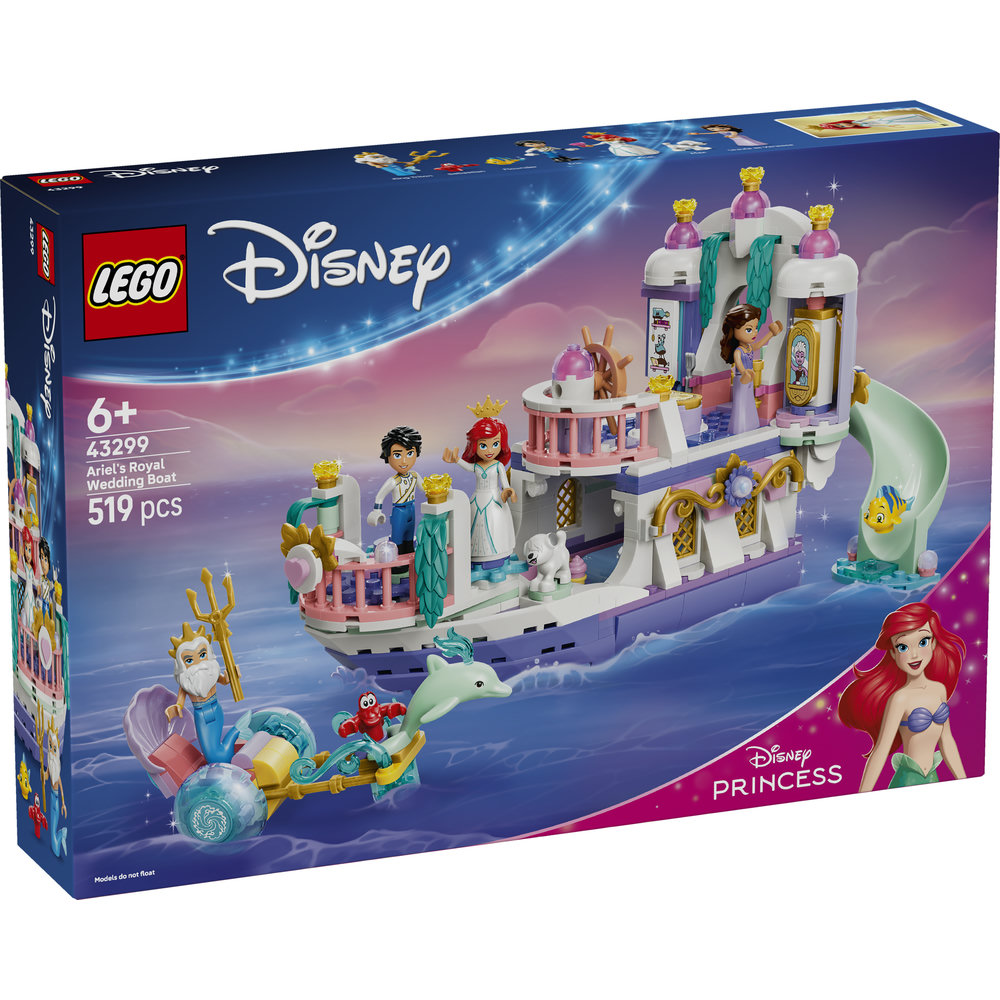 43299 Ariel's Royal Wedding Boat