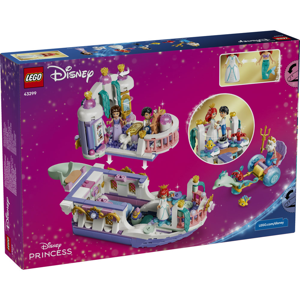 43299 Ariel's Royal Wedding Boat