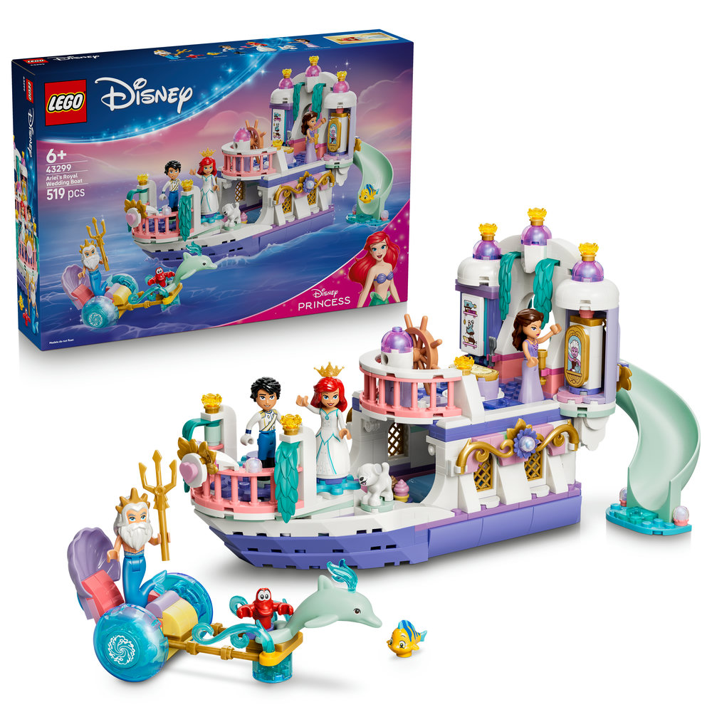 43299 Ariel's Royal Wedding Boat