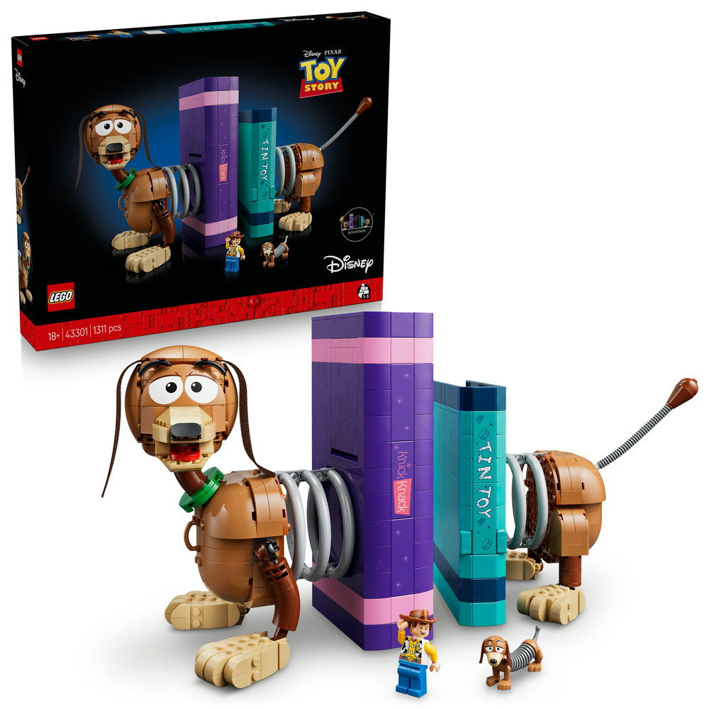 43301 Toy Story Slinky Dog Bookends