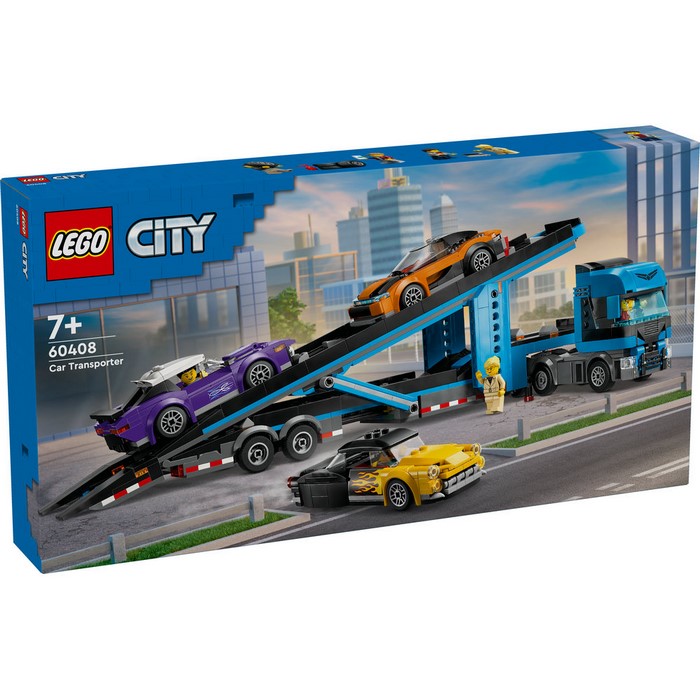 60408 Car Transporter Truck with Sports Cars