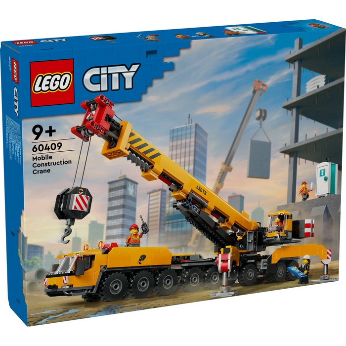 60409 Yellow Mobile Construction Crane