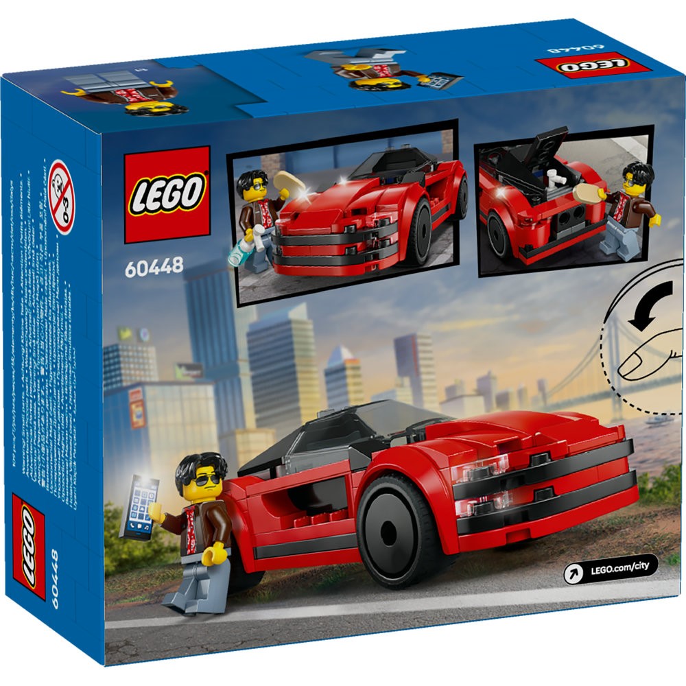 60448 Red Sports Car