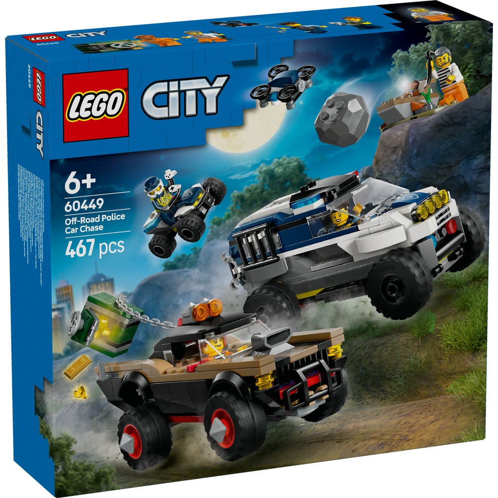 60449 Off-Road Police Car Chase