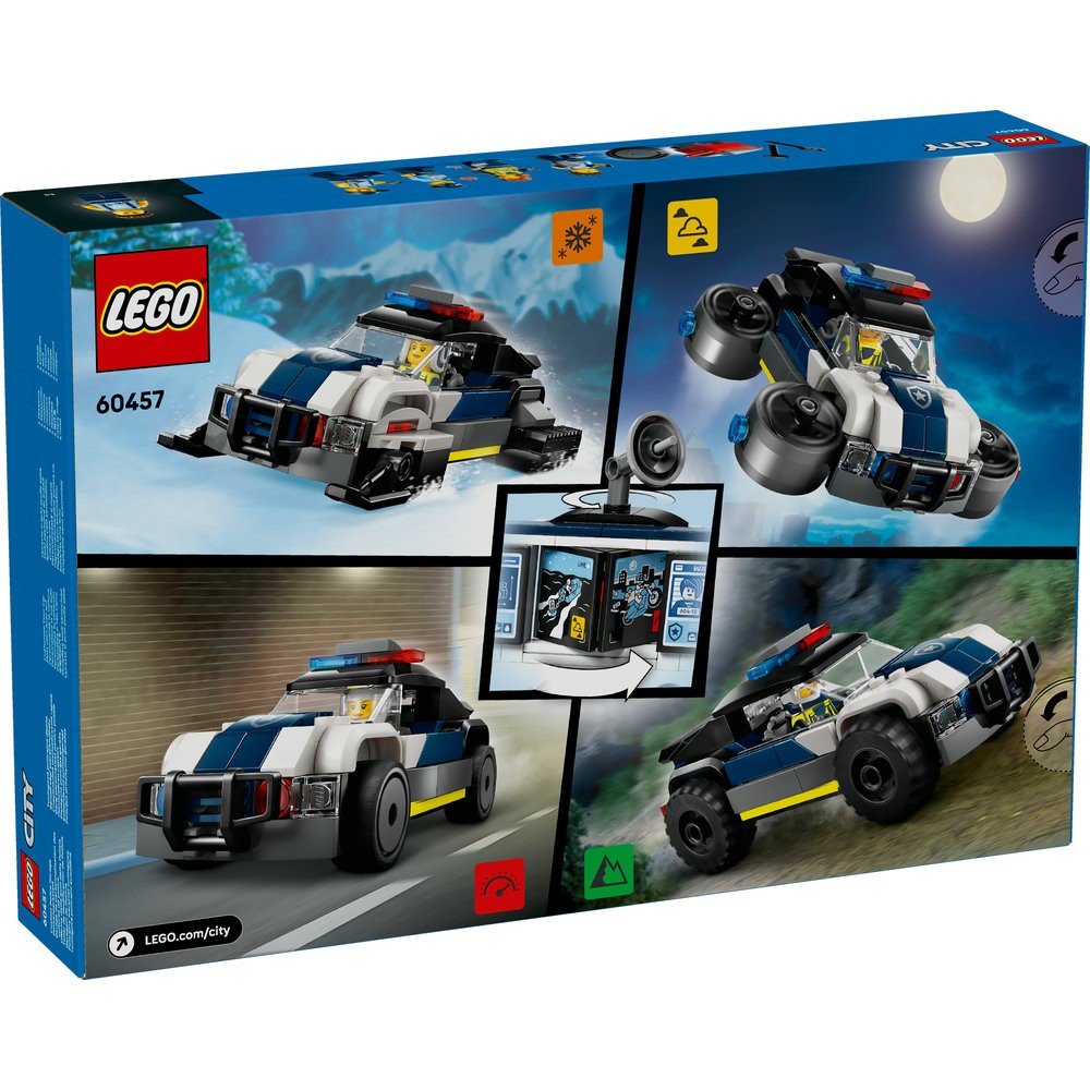 60457 Custom Police Car Garage