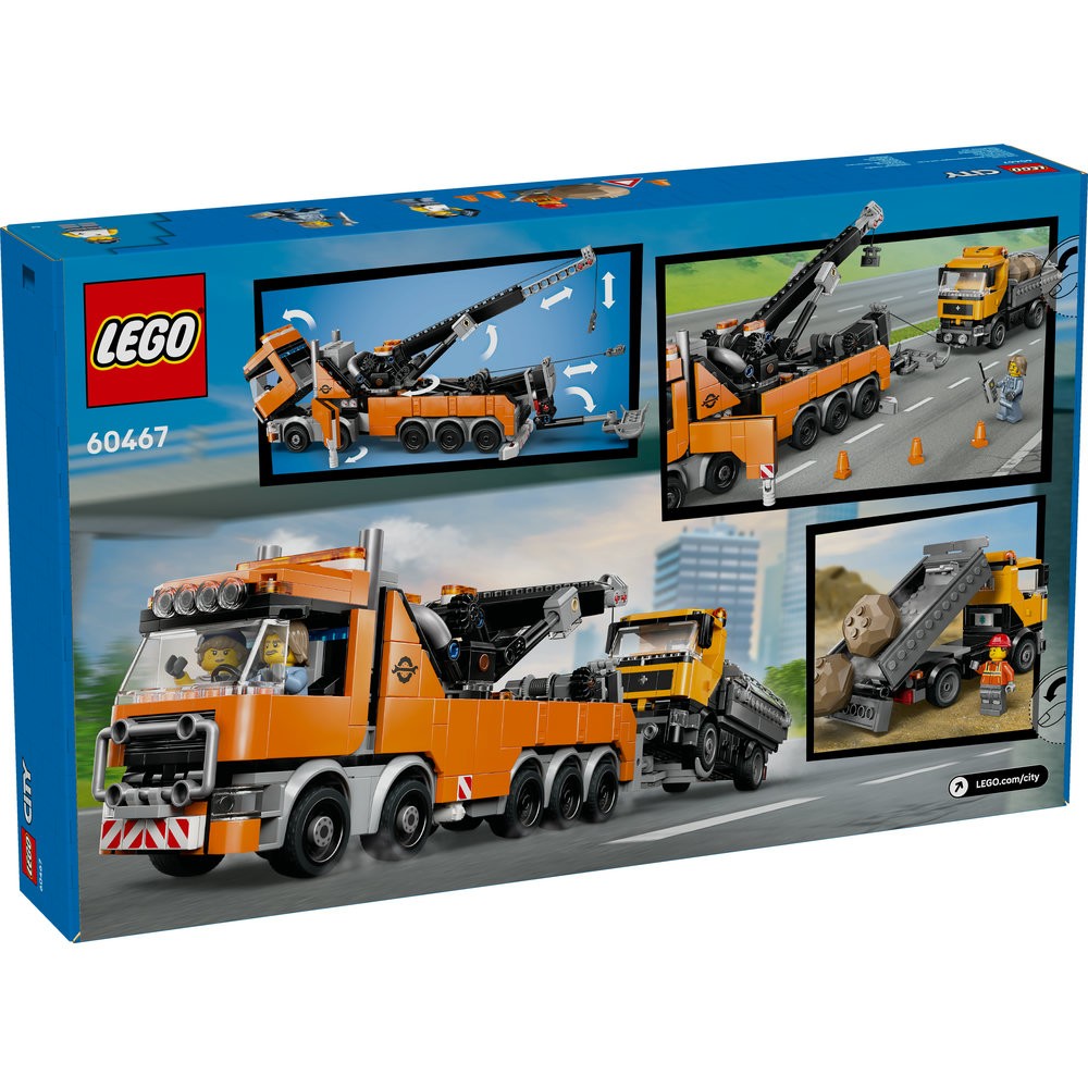 60467 Heavy-Duty Recovery Tow Truck with Crane