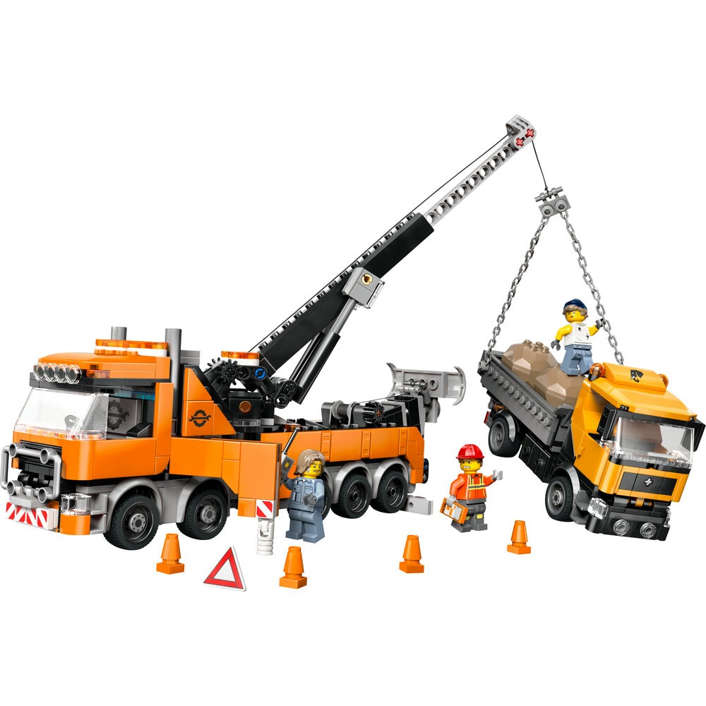 60467 Heavy-Duty Recovery Tow Truck with Crane