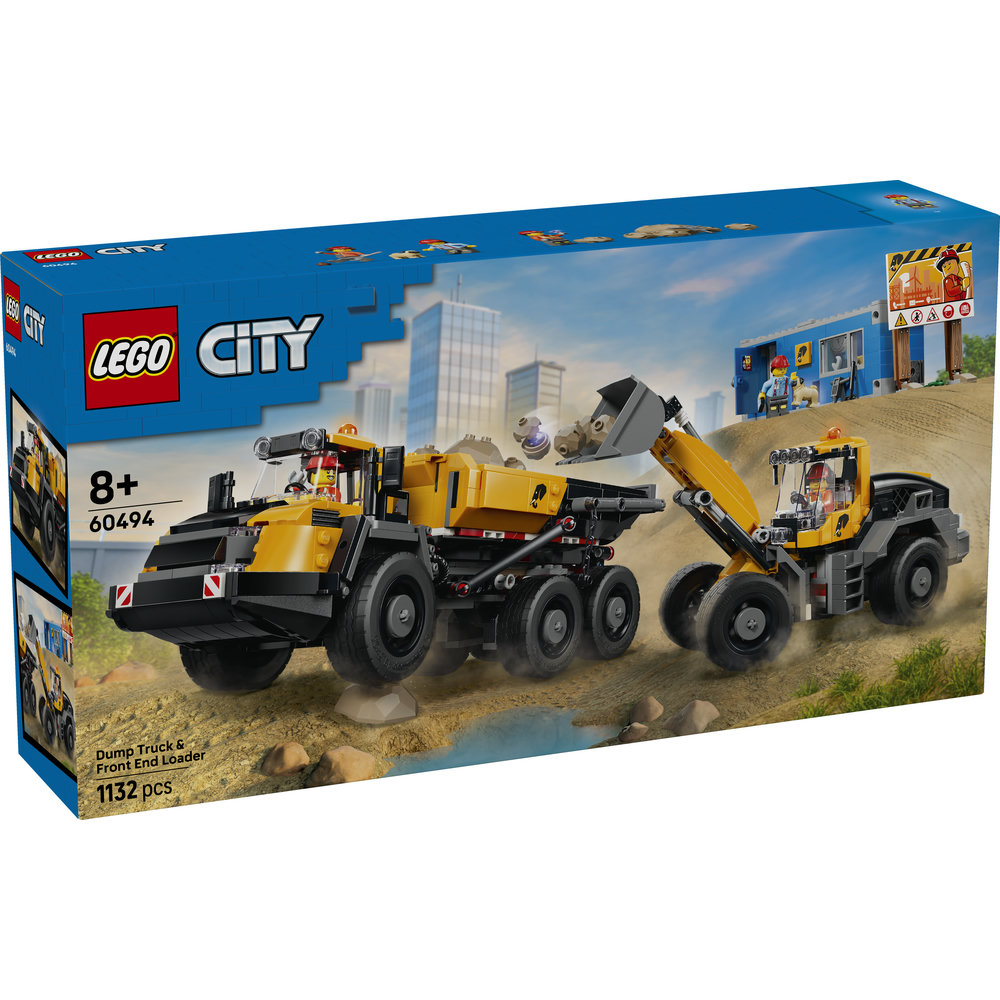 60494 Dump Truck & Front End Loader