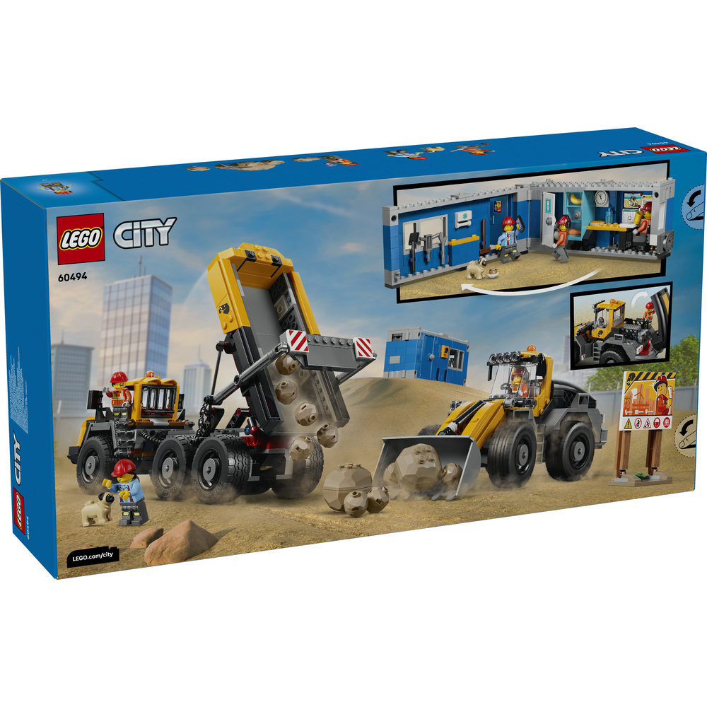 60494 Dump Truck & Front End Loader