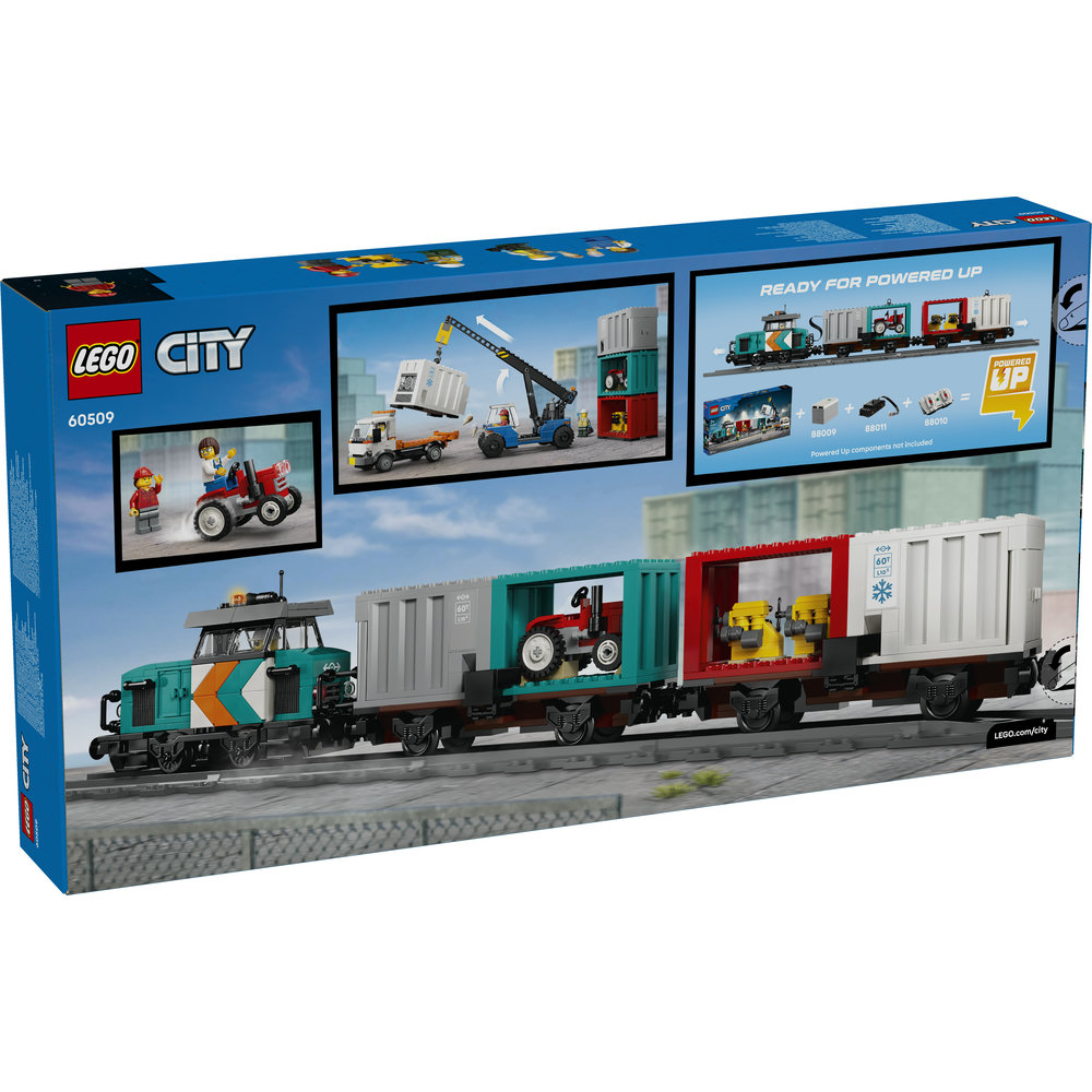 60509 Harbor Freight Train with Crane & Truck