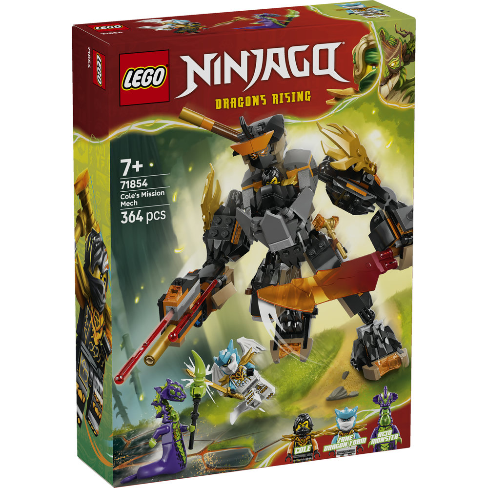 71854 Cole's Mission Mech & Dragon Zane