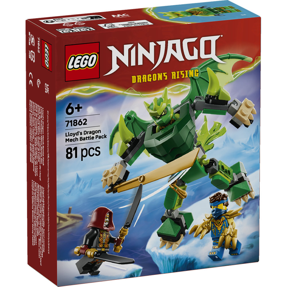71862 Lloyd's Dragon Mech Battle Pack