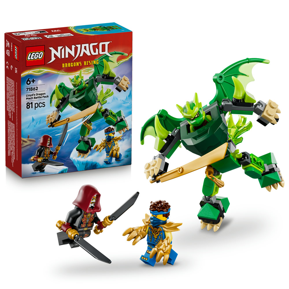 71862 Lloyd's Dragon Mech Battle Pack