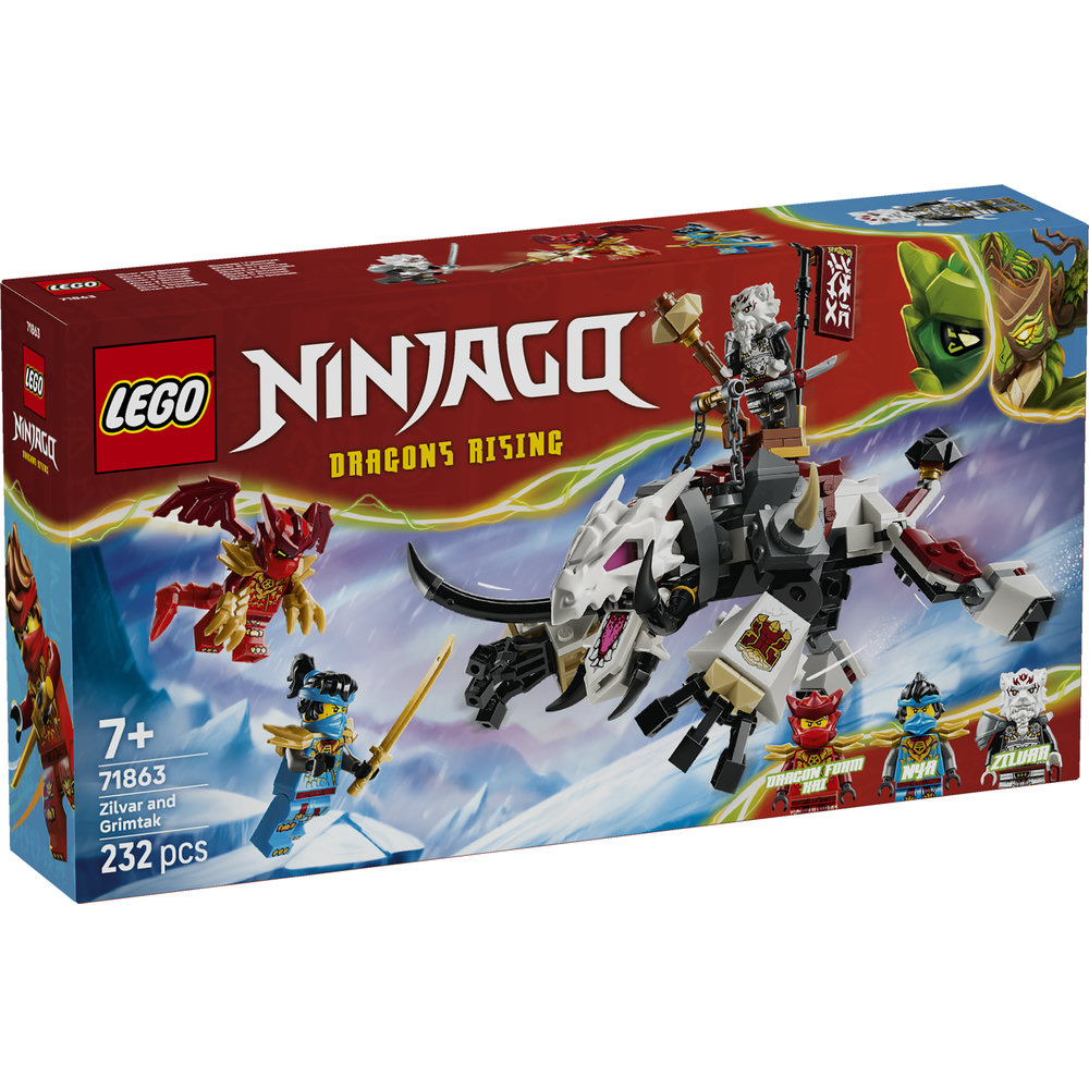 71863 Zilvar and Grimtak the Dragon Beast