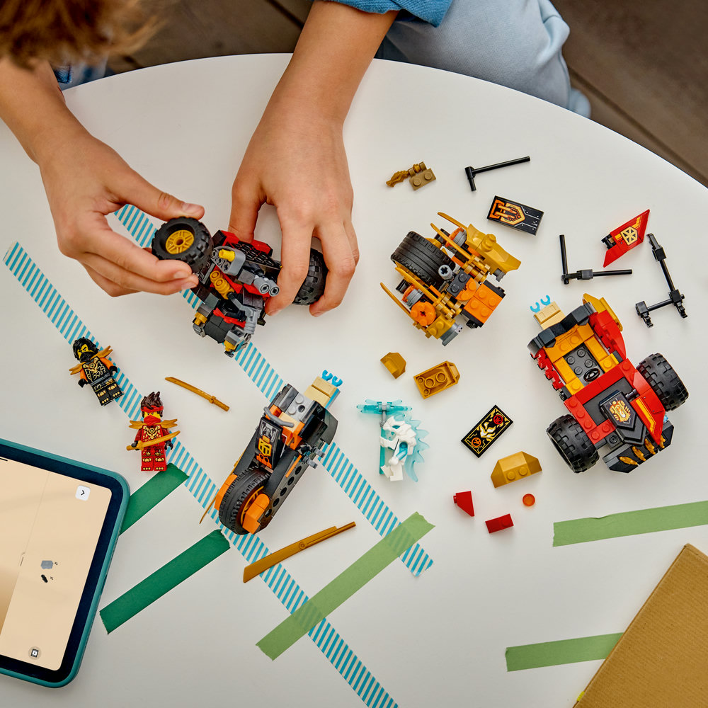 71864 Kai and Cole's Combiner Vehicles