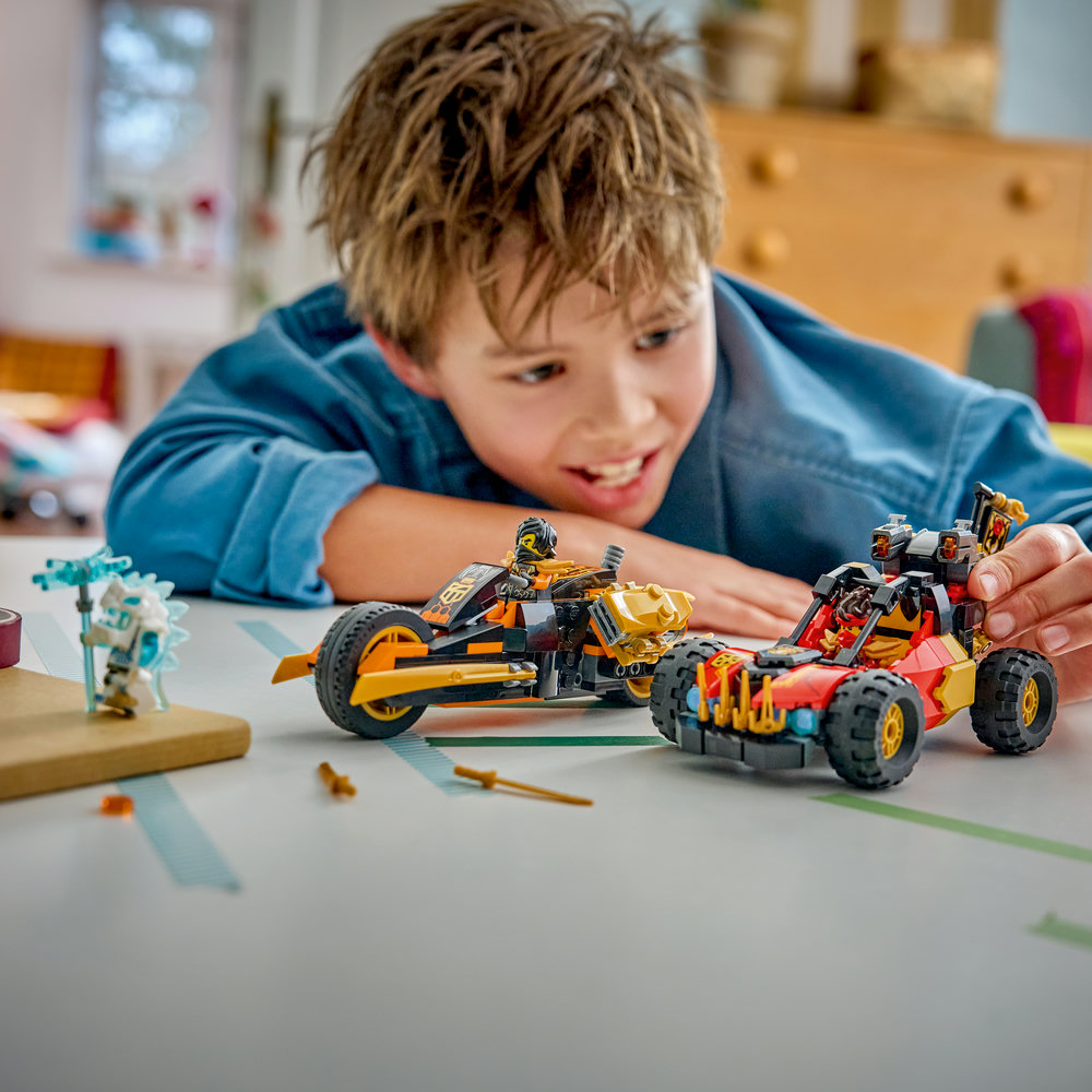LEGO 71864 Kai and Cole's Combiner Vehicles