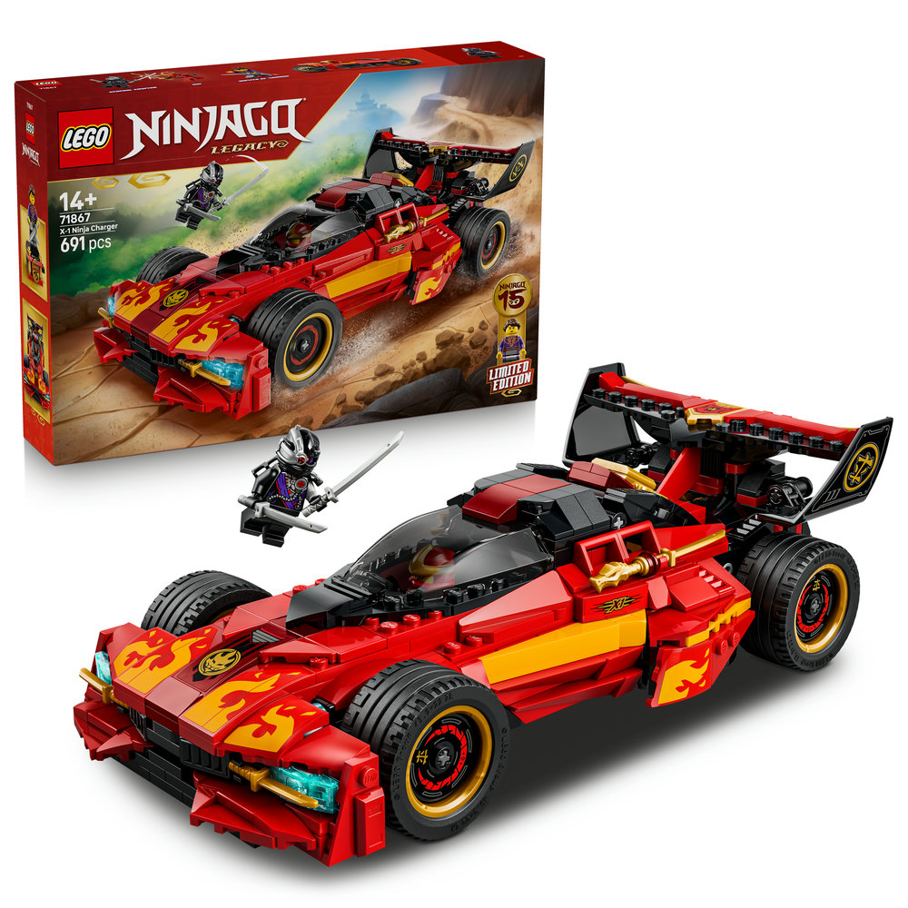 LEGO 71867 X-1 Ninja Charger 15th Anniversary