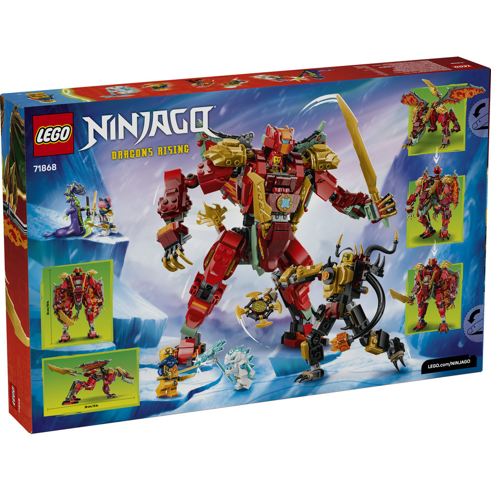 71868 Wyldfyre's Transforming Dragon Mech
