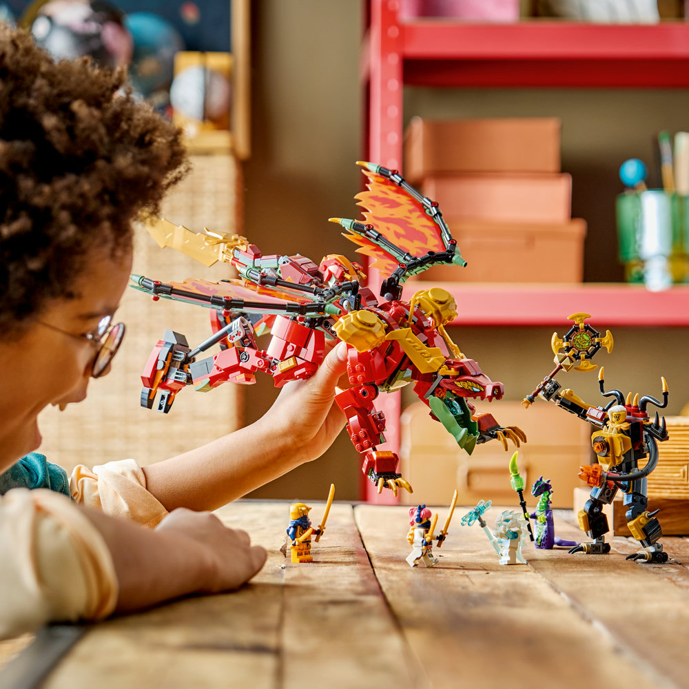 71868 Wyldfyre's Transforming Dragon Mech