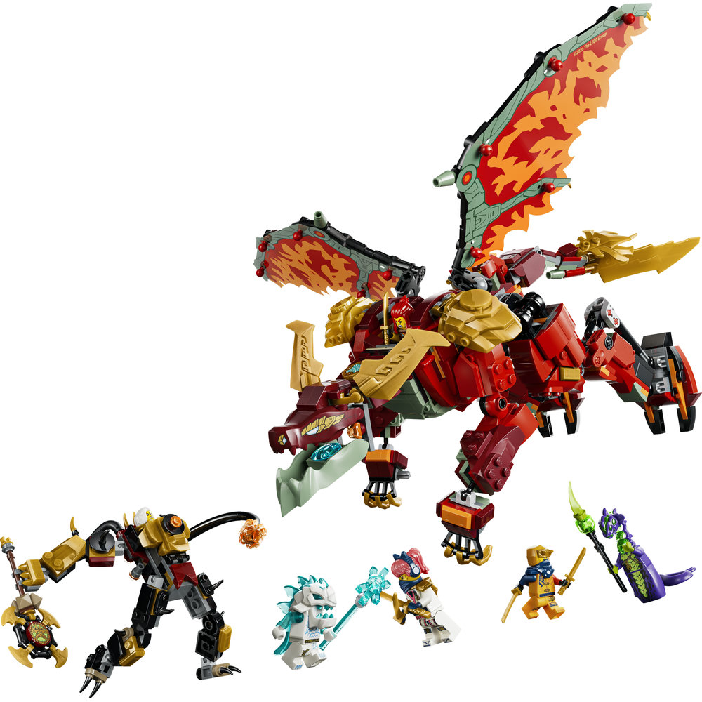 71868 Wyldfyre's Transforming Dragon Mech