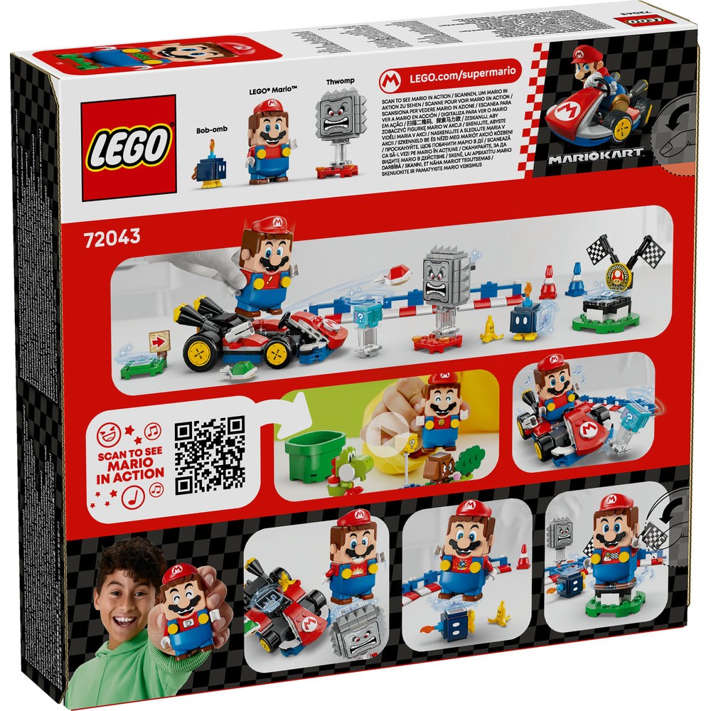 Interactive Lego Starter Kit Mario LEGO 72043 Mario Kart