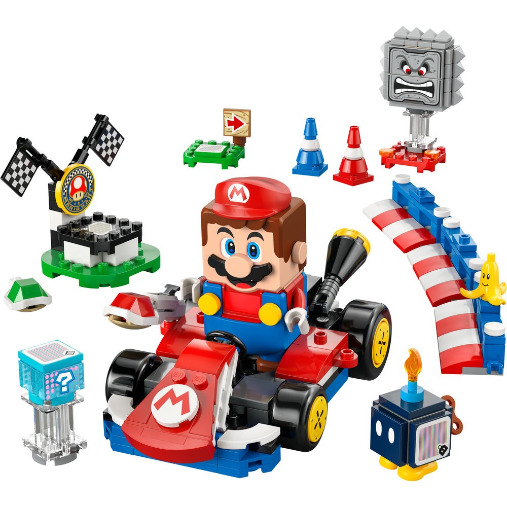 72043 Mario Kart™ – Interactive LEGO® Mario™ & Standard Kart