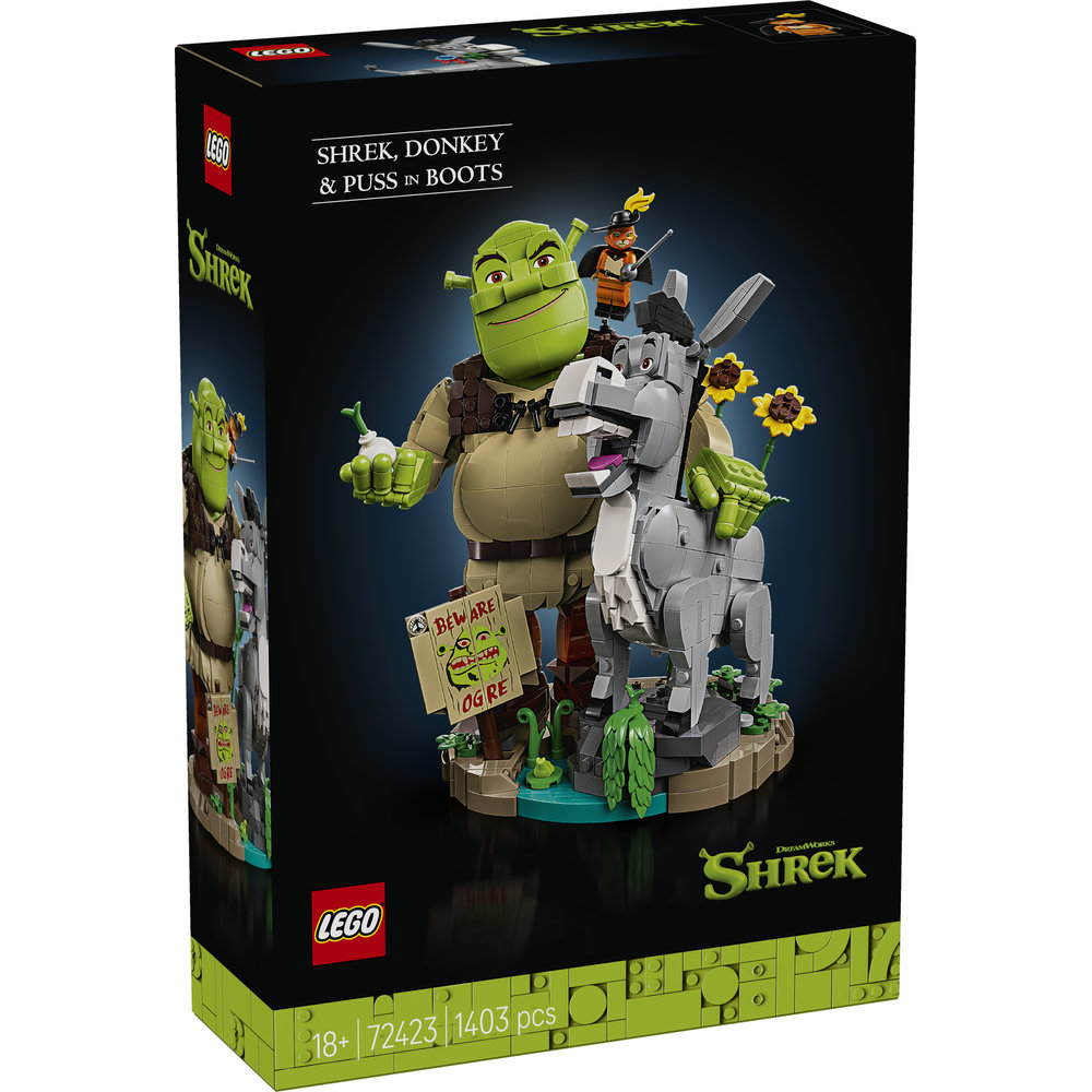 72423 Shrek, Donkey & Puss in Boots