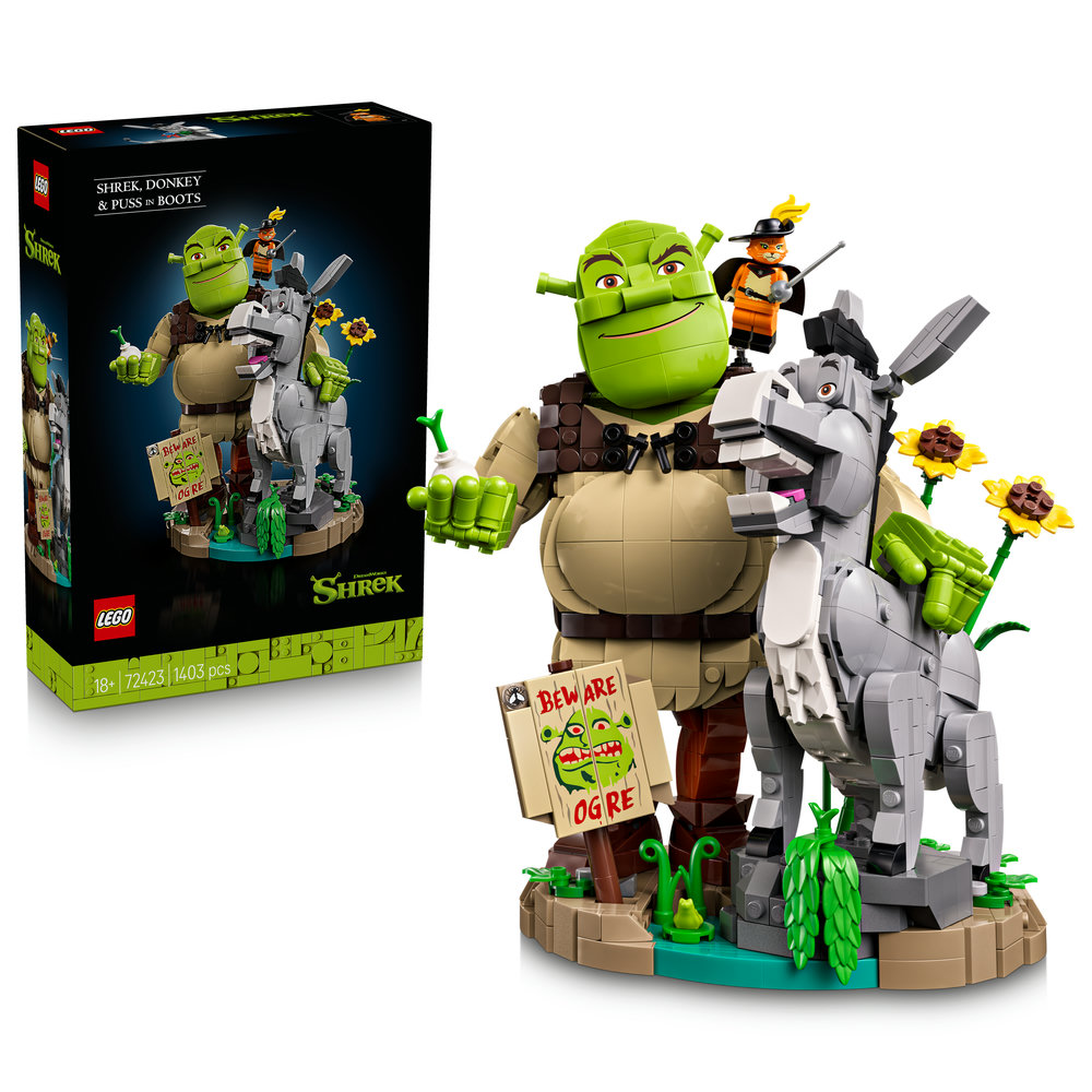 72423 Shrek, Donkey & Puss in Boots
