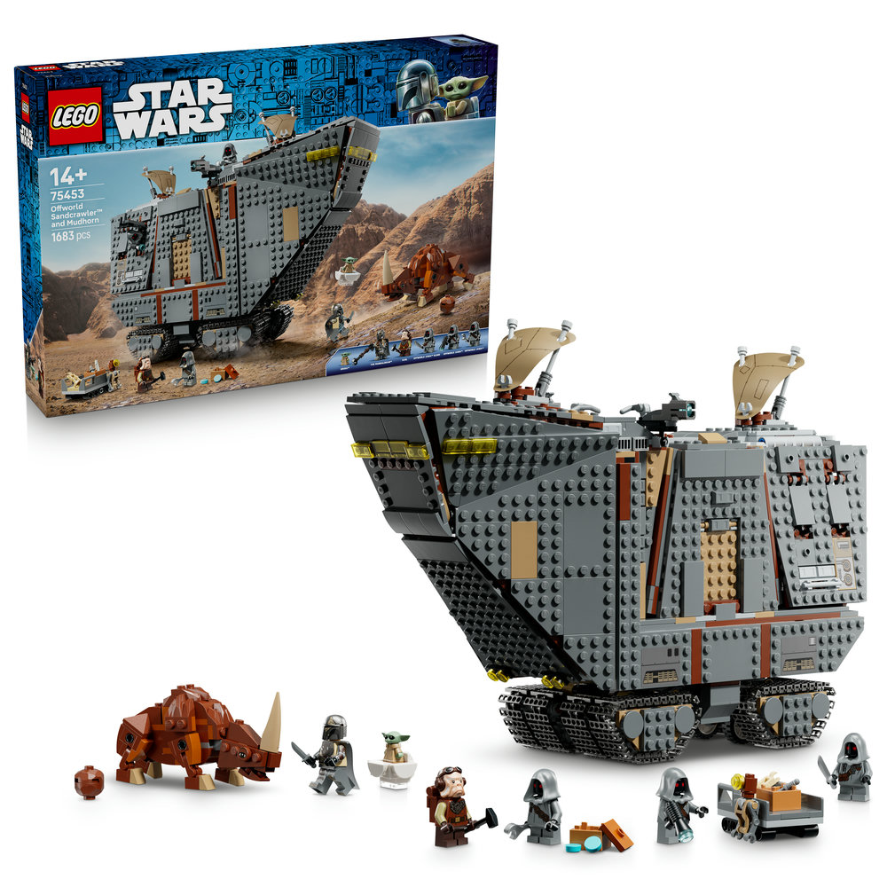 75453 Offworld Sandcrawler™ and Mudhorn